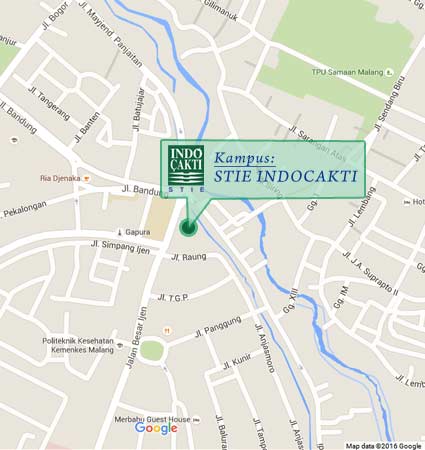 Campus Location Map Indocakti Malang College of Economics Nomor